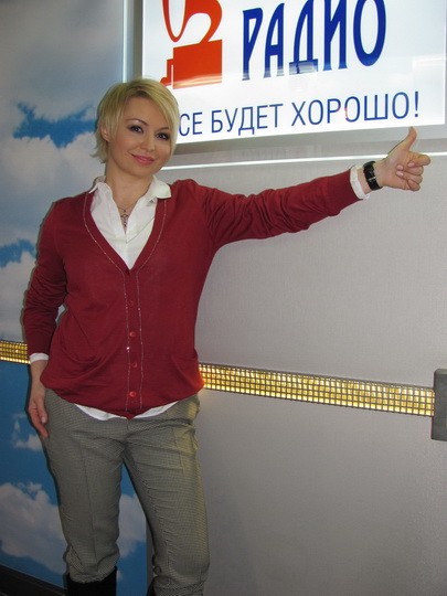АУДИО: Катя - гость утреннего шоу "Русские перцы" на "Русском радио"